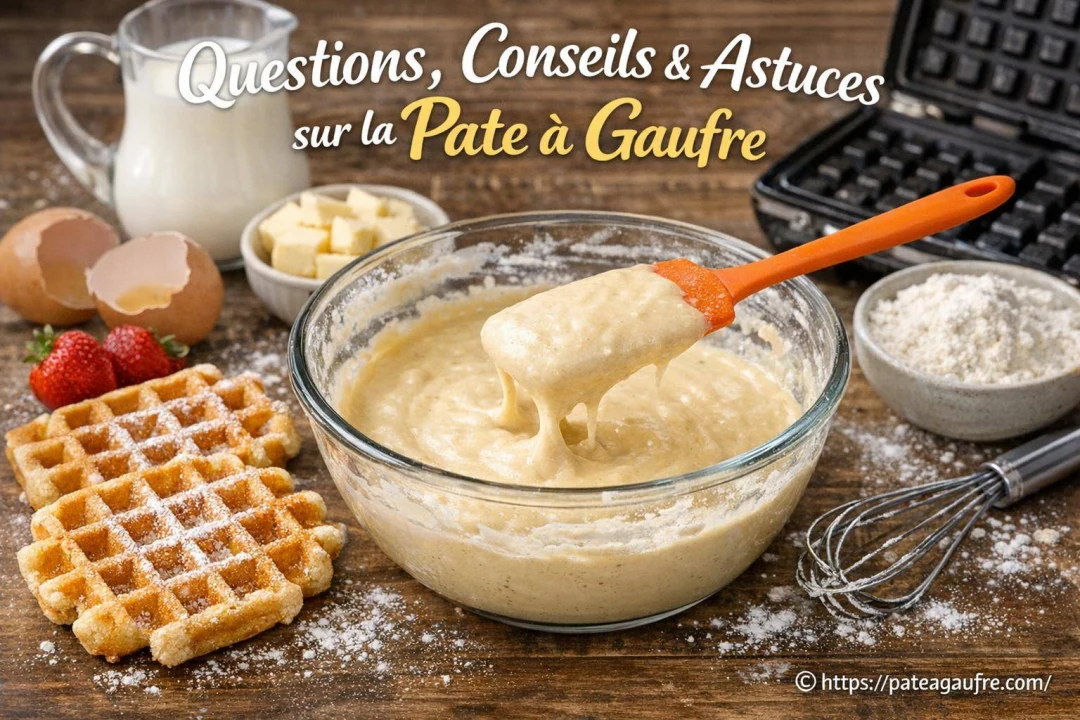 Questions, Conseils & Astuces sur la Pate à Gaufre