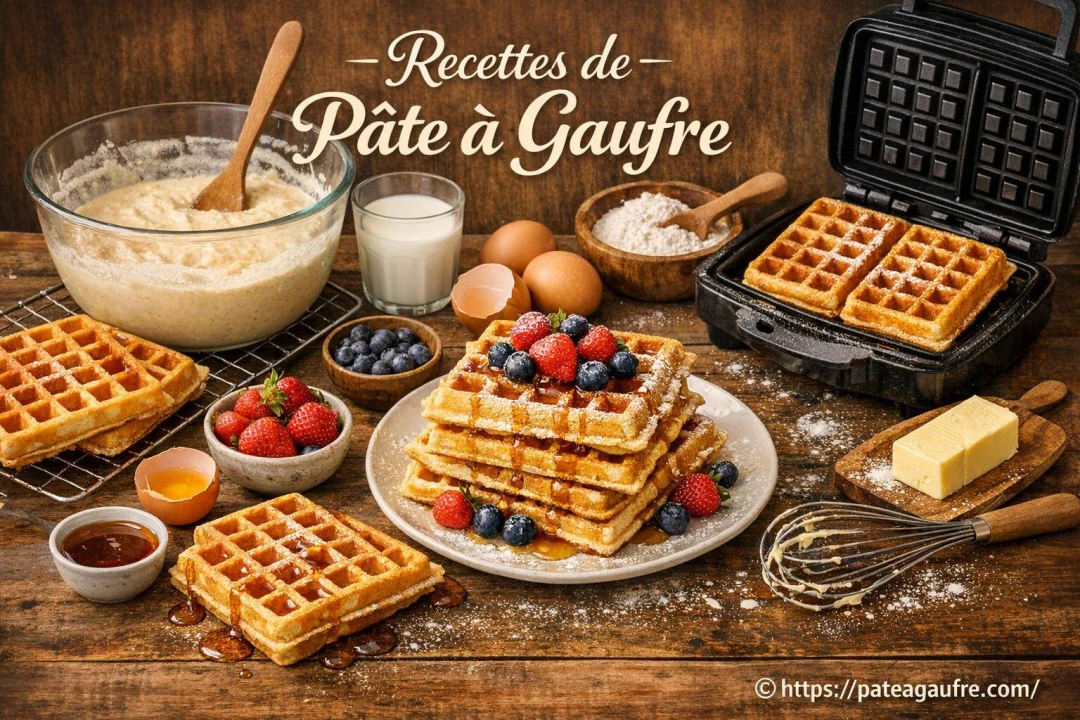 Recettes de Pate à Gaufre