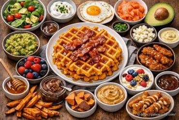 Avec quoi manger des gaufres de patate douce ? idées et conseils