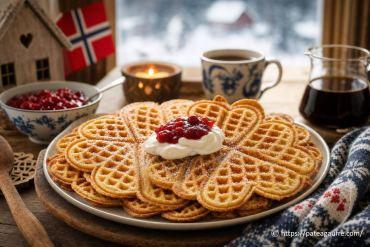 Pâte à gaufres nordiques (vafler) : la recette scandinave croustillante à découvrir