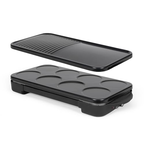 Livoo - Appareil 2 en 1 crêpière et plancha grill DOC349N - 