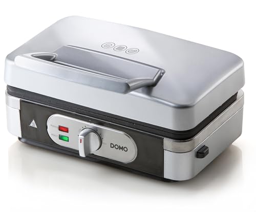 DOMO DO9136C Snackmaker 3-en-1 Croque-Monsieur, Gaufrier et 