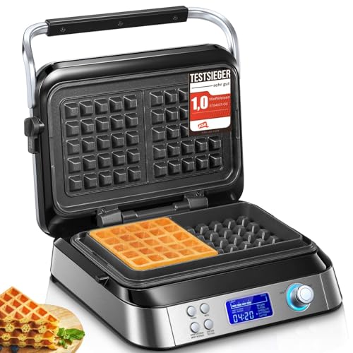 Gaufrier Gaufre Belge, Gaufrier Double Intelligent Pro Avec 